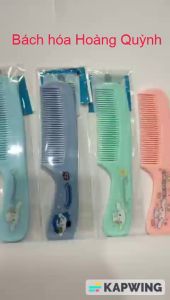 ( Hàng có sẵn) Lược chải tóc bé gái - lược du lịch họa tiết xinh xắn mã số 024