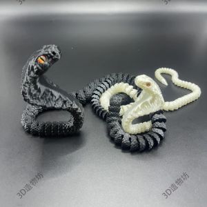 Đồ Chơi Rắn 3D in Chuyển Động Toàn Thân Đồ Chơi Rắn Vàng Đồ Trang Trí Nhà Đồ Chơi Thời Trang Đồ Chơi Giả Vờ Đồ Chơi Mô Phỏng Đồ Chơi Rắn