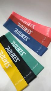 Bộ 6 dây kháng lực tập thể dục đàn hồi cao cấp Resistance bands AOLIKES A-3601