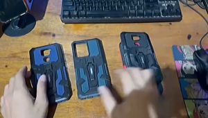 Case HP Untuk Samsung Galaxy A05s New Casing HP Kickstand Armor Belt Clip Terbaru