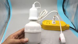 KOVEX 2.5M/4.5M/10M E27 lamp holder with switch hook extension LED bulb with socket bulb extension cable【COD】