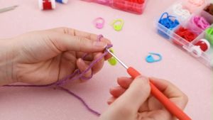 1000/500Pieces Knitting Markers Crochet Plastic Stitch Markers Safety Pins Weave Stitch Needle Clip