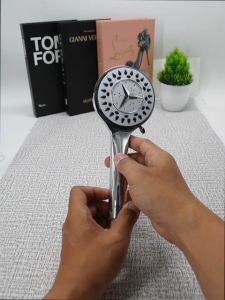 Hand Shower Tanpa Selang Lubang Motif Kamar Mandi 1/2 Inch Bahan Abs High Quality Anti Karat HS-70