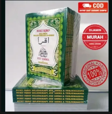 IQRO JUZ AMMA BESAR 20 X 15 CM PAKET 10 PCS / BUKU