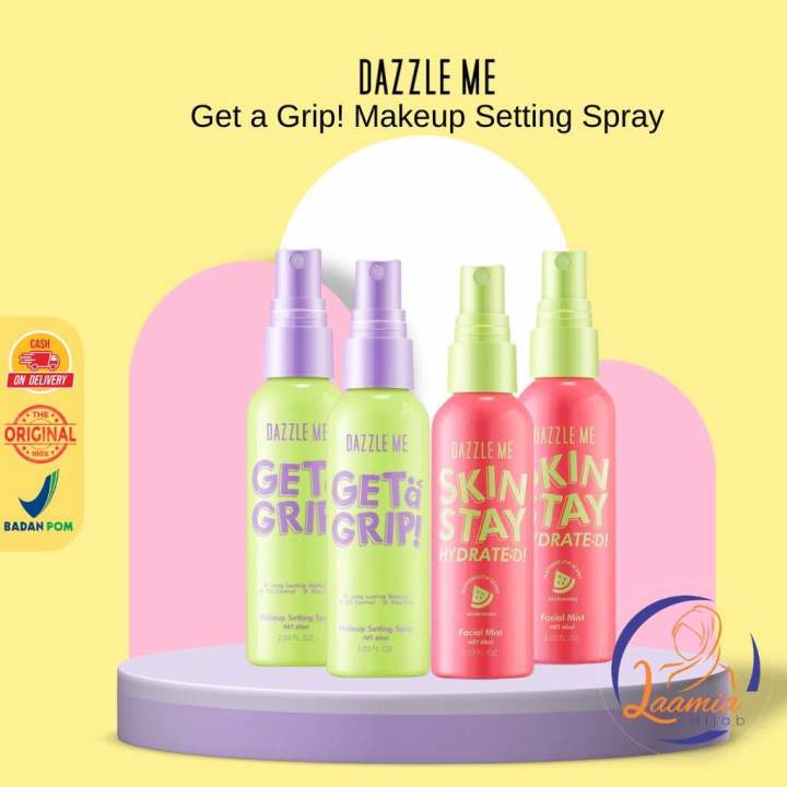 Dazzle Me Get A Grip! Makeup Setting Spray 4 X Hydrating 