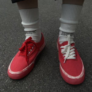 Premium Low-Top Breathable Canvas Slip-On Sneakers Vintage Washed Durable Cloth Youth Casual Shoes round Toe Solid Color