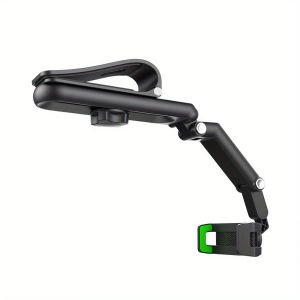 Car Phone Holder - 1080 Multifunction Sun Visor Universal 360 Rotating Cell Phone Mobile Mount for Vehicle Rear View Mirror