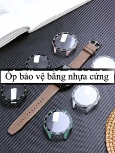Ốp bảo vệ liền kính bằng nhựa cứng PC dành cho Huawei Watch GT5GT5 Pro