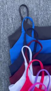 Áo Ngực Thể Thao Thoáng Khí Dành Cho Nữ Dây Đeo Vai Bằng Nylon Dành Cho Tập Thể Dục Yoga Chạy Bộ Ngoài Trời - Đồ Lót Thể Thao