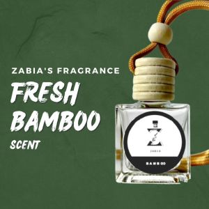 ZabiAs car freshener FRESH BAMBOO Scent for Room or Car