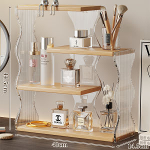evesigar | Acrylic Organizer Rack for Makeup & Perfume
