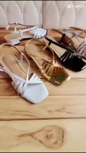 Sandal High Heels Aesthetic untuk Remaja Cewe & Wanita