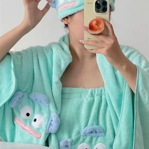 JI-TOP | Cute and Wrap-able Hooded Bathrobe