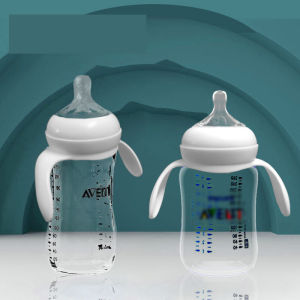 Philips Avent Compatible Wide Neck Bottle Handle Replacement Part Non Original Handled Milk Bottle Cap for Baby Feeding Accessories