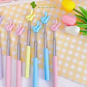 Que chỉ bảng cho giáo viên hình ngón tay giáo cụ dạy học tiếng anh đồ dùng học tập có thể thu gọn và kéo dài