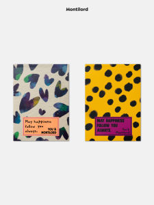 Montilord | Thick Paper Protective Eyes Portable Waterproof Smooth Writing Notebook B6