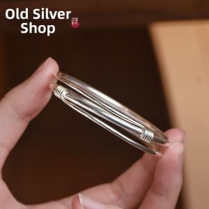 WU YUE JEWELRY | Pure 9999 Silver Stylish Female Bracelet