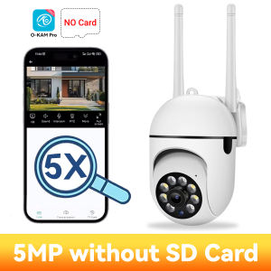 8MP Wireless WIFI Video Surveillance Camera Dual Lens Dual Screen 5MP IP PTZ Security Cameras Auto Tracking Color Night Vision