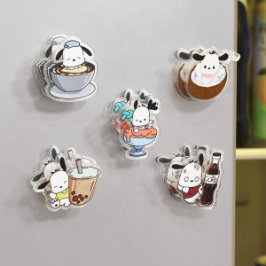 Cute Dog Multi-Functional Clip Fridge Magnet Food Moisture Proof Snack Sealed Clamp Doggie Decoration Message Sticker