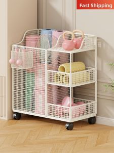 QINQI | Movable Multi-level Home Sports Equipment Storage Rack