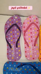 Sandal Jepit Polkadot Wanita: Pilihan Trendy & Termurah
