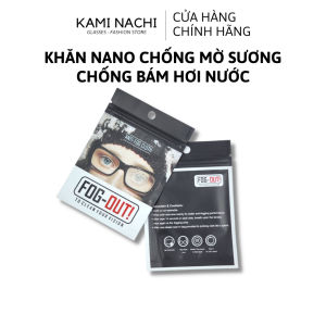 Khăn nano lau kính chính hãng loại 1 KAMI NACHI - Chống bám hơi nước chống mờ sương cho kính