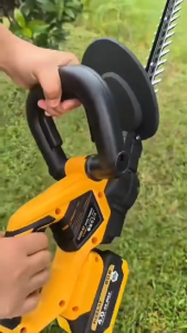 KEELAT Cordless Hedge Trimmer Grass Trimmer Garden Tools Tree Trimmer Brushless Hedge Trimmer KHT001