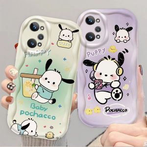 Realme GT Neo2 T Cute Female Style Cartoon Anti-Fall Silicone Protective Case Cool Pattern Dog Full Cover Soft Shell Non-Repeating Design