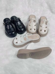 Giày sục rọ đế PU cao 4 cm mẫu mới cao cấp (phom nhỏ tăng 1 - 2 sz