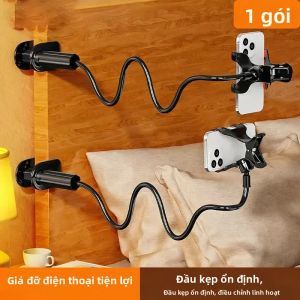Giá Đỡ Điện Thoại Đa Năng Giá Đỡ Máy Tính Bảng Giá Đỡ Bàn Làm Việc Giá Đỡ Đầu Giường Ký Túc Xá Chân Máy Ba Chân Linh Hoạt Dụng Cụ Hỗ Trợ - Chất Liệu Nhựa