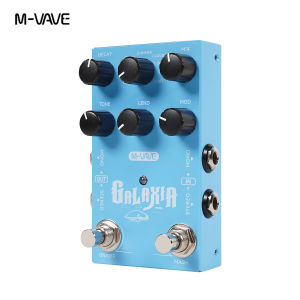 M-VAVE | M-VAVE GALAXIA / ELEMENTAL PRO Multi-Effects Guitar Pedal with Reverb/Delay Stereo Modeling USB-C/DC 9V For Electric Guitar/Bass