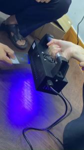 Đèn tia UV cầm tay công suất lớn dùng cho công nghiệp Terino H150W-UV (395nm 150W sấy keo UV mực UV) - Hàng chính hãng