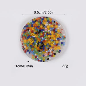 Geometric Diamond Shape Skin Picking Fidget Toys Skin Picking Pocket Pads Heart Octagon for Stress Relief ADHD OCD Style G 