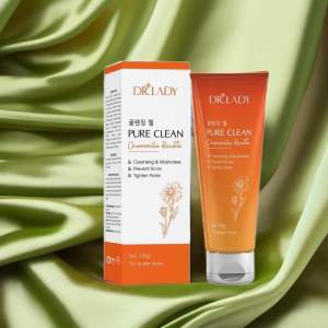 SỬA RỬA MẶT DẠNG GEL TRONG SUỐT DỊU NHẸ DR LADY TUÝP 100ML HƯƠNG THƠM TỰ NHIÊN BẠC HÀ THANH MÁT.