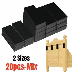 20Pcs Self Adhesive Headboard StoppersWall ProtectorFurniture PadsBed Stabilizer Against WallAnti Shake EVA Foam Bed Bumper