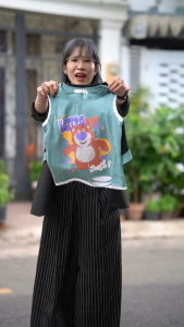 Bộ Quần Áo Thun Sát Nách Thời Trang In Gấu LotSo Cho Bé Trai (Từ 12-45kg) ZAkids ZAB2339