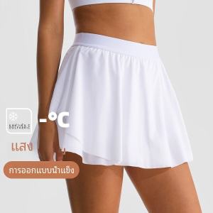 กางเกงขาสั้นออกกำลังกายฤดูร้อนหลวม กางเกงขาสั้นโยคะสำหรับผู้หญิง กางเกงขาสั้นกีฬา กระชับสัดส่วน ระบายอากาศได้ดี ป้องกันการมองเห็น ป้องกันแบคทีเรีย