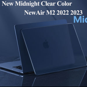 (100% Match Official Color)Midnight Clear Matte case for 2025 Macbook Air M2 M3 M4 15.3 13.6 inch Ultra thin cover