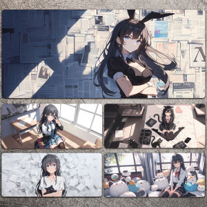 Large Size Gaming Mousepad Desk Mat Keyboard Office Computer Accessories Anime Esports Creative Snow under Snow Nao