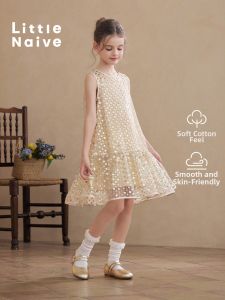 Little Naive | Sleeveless Sequin Party Princess Dress