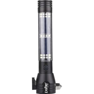 LVZI | Zoom Rechargeable High Beam Flashlight Yellow Light