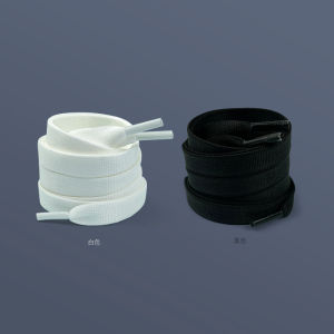 Original Flat Wide Shoe Laces for Men And Women Black White And Colorful Canvas Shoes Rope Suitable for All Kinds of Shoes