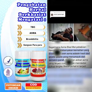 Obat TBC Paling Ampuh Asma Sesak Napas Batuk Kronis Herbal TB Paru-Paru Basah Flek Batuk- Flu- TBC Menahun| Denature ASLI Ampuh !