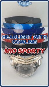 YAMAHA MIO SPORTY / AMORE FRONT COWLING WITH HEADLIGHT SET MOTORCYCLE ACCESSORIES