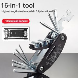 Bicycle Folding Repair Tools Portable Multifunctional Set