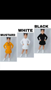 MYT-✨ Kids Hoodie Dress – Terry Fabric | Fits 3 to 5 Years Old ✨