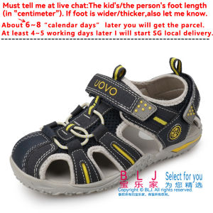 Children Summer Beach Sandals 24-37 Hook and Loop Closed Toe Sweet Toddler Leisure Fashion Boys Girls Honey Casual Soft Cool Little Kids Durable Non-slip Teenagers Velcro Infants Kindergarten Primary School Junior Students Wearable Outdoor Beach Shoes