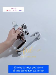 Bộ Sửa Chữa Vòi Sen Tắm Nóng Lạnh Phong Cách Đơn Góc - Bộ 5 Phụ Kiện Vòi Sen Tiết Kiệm Nước