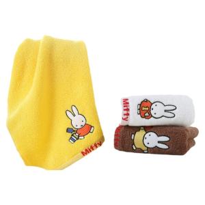 King Shore | Miffy Rabbit Licensed Pure Cotton Small Towel with Brocade Embroidery A-class