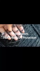 พร้อมส่ง ตาข่ายเซฟตี้ Safetynet แบบยกม้วน รุ่นหนา 1.5 มิล ขนาดผืน 10x25 เมตร ผสมสารป้องกันUV ใช้งานได้ยาวนาน